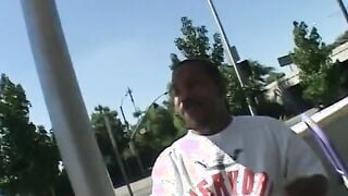 hot randy penis sucking off bitch getting plowed and gets her face cummed on
