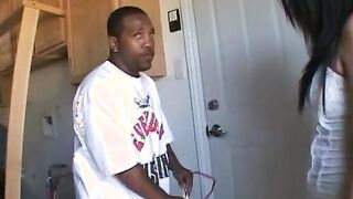 hot randy penis sucking off bitch getting plowed and gets her face cummed on
