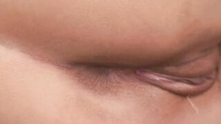 Julia has anal sex before cum inside mouth