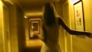 Hotelaufnahme von Privatem liebes paar