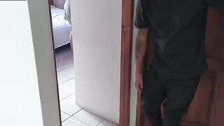 My 18 year old fucks a thief, the hubby inside the living room and the women into the room banged by the shoplifter who is looking for gorgeous girls to nailed.