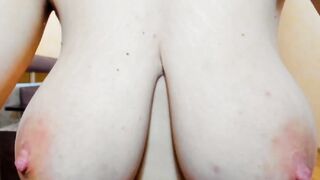 Myla Angel Tits sucking off, leaking milk, snatch play, masturbating with finger bang, putting inside ebony bra and lingerie!