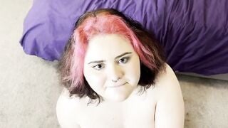 Casting Curvy: Thick PAWG college girl is a screamer during first porn audition