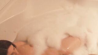 It's time for a warm and steamy bubble bath-tub