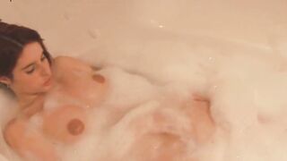 It's time for a warm and steamy bubble bath-tub