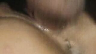 chick into a african g-string ride a penis
