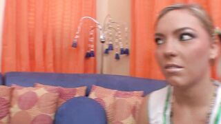 Adorable lola cheerleader with perky titties gets screwed inside the bald vagina