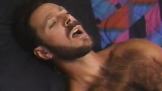 Classic blond into blue underwear offer ORAL SEX then bushy twat screwed by stud