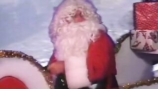 Classic blond into blue underwear offer ORAL SEX then bushy twat screwed by stud