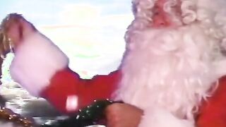 Classic blond into blue underwear offer ORAL SEX then bushy twat screwed by stud
