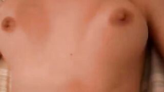 Beauty blonde with a pretty booty ride a thick penis with her tight snatch