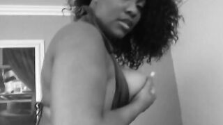 Freaky african Hot Enjoying blowing a long rough african penis