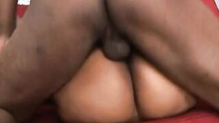 Freaky african Hot Enjoying blowing a long rough african penis