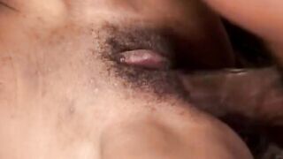 19 Yo ebony women saduced by huge rough dick