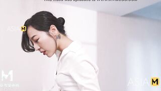 ModelMedia Asia-Tsundere Female Boss-Mi Su-MD-0130-two-Best Original Asia Porn Movie