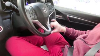 Fellow traveler gave a voluptuous fellatio