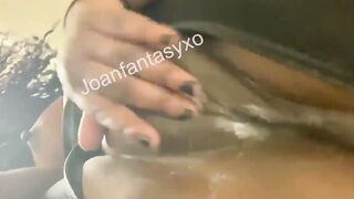 Joanfantasy shows off her mess