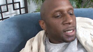 Big Boobed ebony Hot blows and fucks african stud like a expert