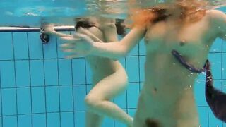 Katka and Kristy underwater goddess babes