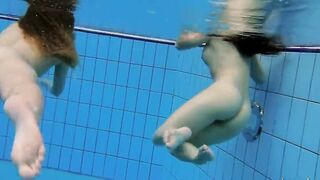 Katka and Kristy underwater goddess babes