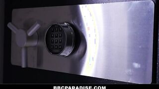 MYLF - Vulgar Housewife Deals With African Guy That Her Hubby Recently Fired By Fucking Him