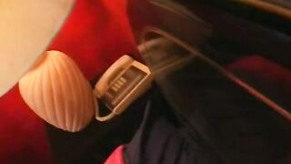 Turned On blond nympho gets her tight booty slammed on bed