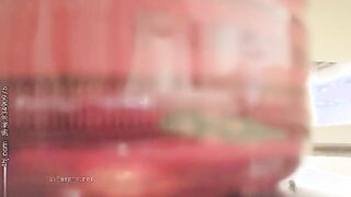 chinese amateur with fine skin and tender meat, very sensitive constitution, continuous orgasm