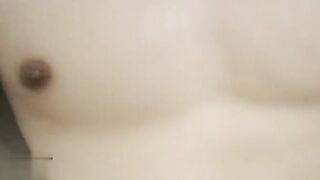 chinese amateur with fine skin and tender meat, very sensitive constitution, continuous orgasm