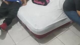 Cuckold hubby wifey lends his ex-wife to pay the rent. first time he lets his wifey screwed with the owner of the apartment cuckold hubby they nailed his fiance inside his face, look dog how they banged me.