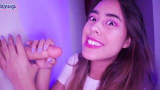 I suck this realistic vibrator and I love it- Salmakia