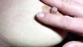Goddess bimbos Loves when he Massages and Man Handles her Long Jugs