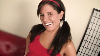 Tiny Tit Cum Thot Shows Up Anywhere Needed For Crazy Sexy Cock