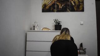 Incredible Striptease by Bae Blonde Miley Grey