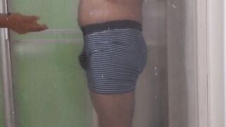 hispanic 19 year old cheating GF fucking inside the restroom with big black dick and cuckolding her BF