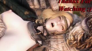 Lustful Luna's Skyrim Monster Compilation one Trolls, Monstrous, and Werebear