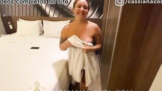 Having sex on the balcony - www.cassianacosta.com