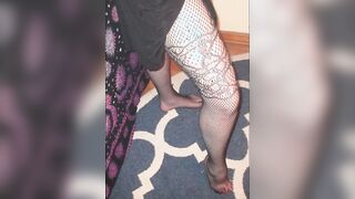 African dress ex-wife hotwife mom panty vagina close red head Redheadedfairy stocking toes Bodysuit