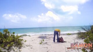 on the beach we banged RAMONMONSTERCOCK.COM