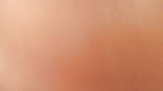Amateur skank fucks with a sex toy and then gets her booty stretched