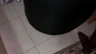 Thick Nigerian cougar gets her vagina and butt ruined