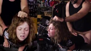 Lavender Joy Lets Me Banged! Her Tight Little Booty Bent Over My Motorcycle [Trailer]