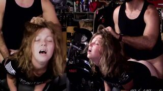 Lavender Joy Lets Me Banged! Her Tight Little Booty Bent Over My Motorcycle [Trailer]