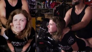 Lavender Joy Lets Me Banged! Her Tight Little Booty Bent Over My Motorcycle [Trailer]