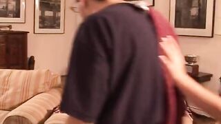 Adorable little blonde geeks women with pigtails gets screwed inside her mouth and vagina