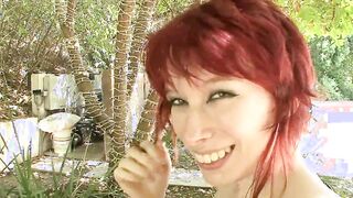 Zoey Nixon fucks and blows dick for Hottie cum
