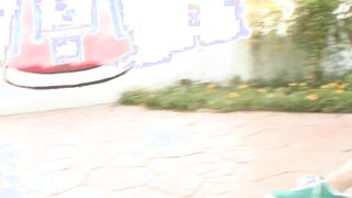 Chubby Scarlett and Courtney are anal cumshot cum swappers