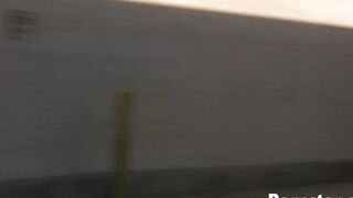 18 Bombshell Nicole Ray Snatch Boned Outdoor