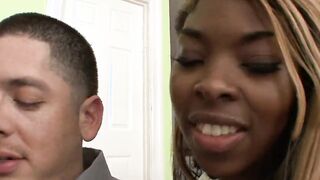 Black Nailed - Taylor Luxx teenie blows and fucks dick until