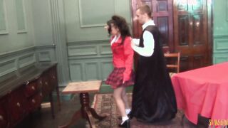 Crazy chick into uniform gets her tight asshole nailed rough