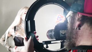 Behind the scenes with inked goddess Amber Luke